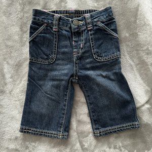 EUC Old Navy Baby Blue Jeans Sz 3-6 mos